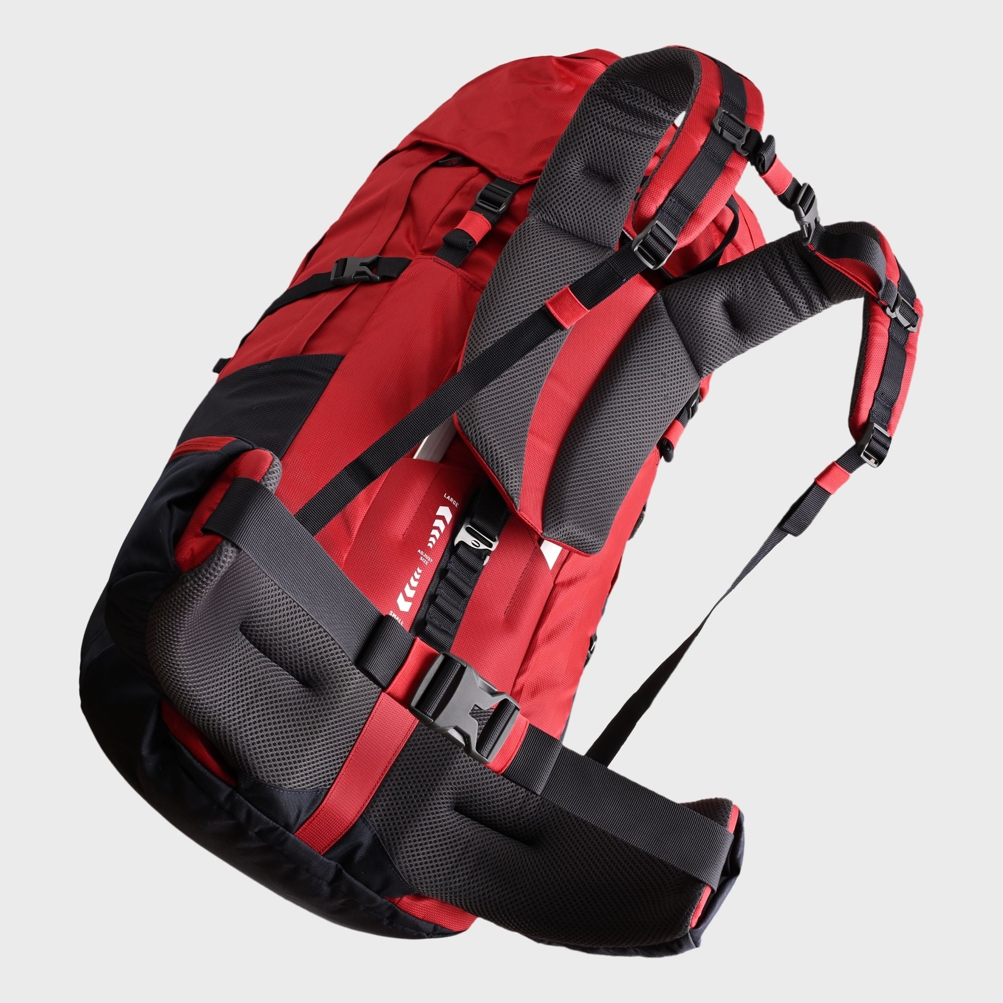 Trekkingrucksack 50L, ANTARES Trek & Travel, Deep Red