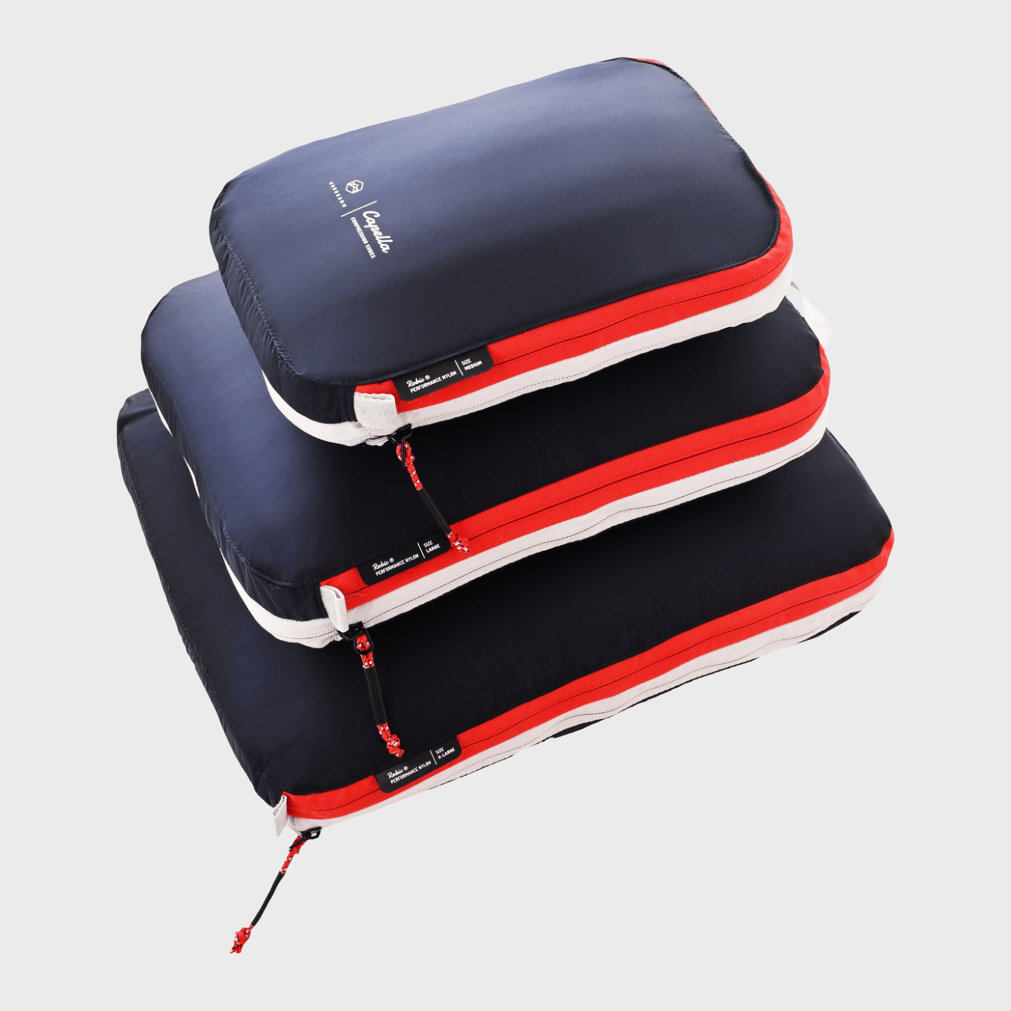 Packtaschen, Packing Cubes CAPELLA ultraleicht blau, Set