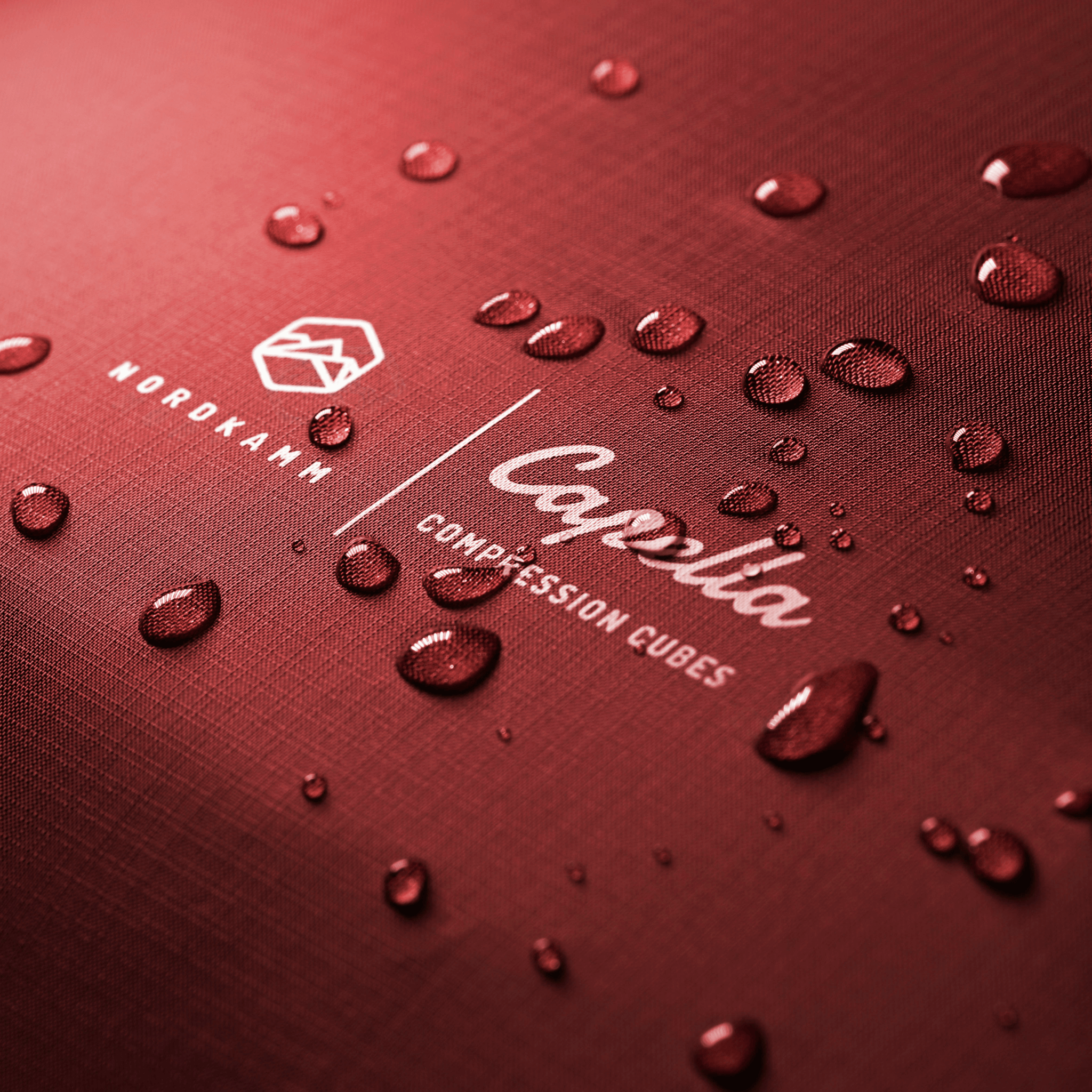 Packing Cubes compression, CAPELLA, einzeln, rot