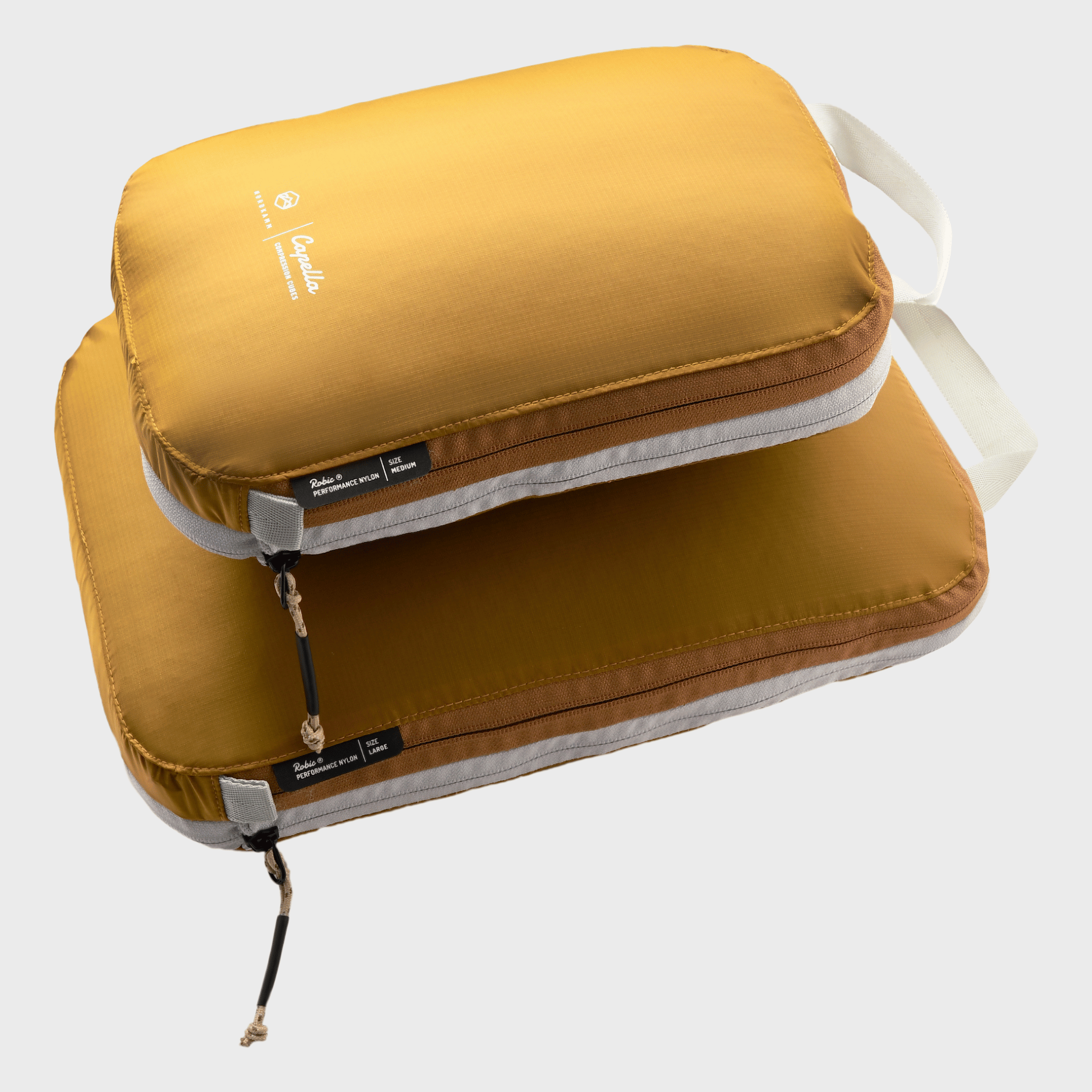Packtaschen, Packing Cubes CAPELLA ultraleicht, Set, Chai Tea Yellow