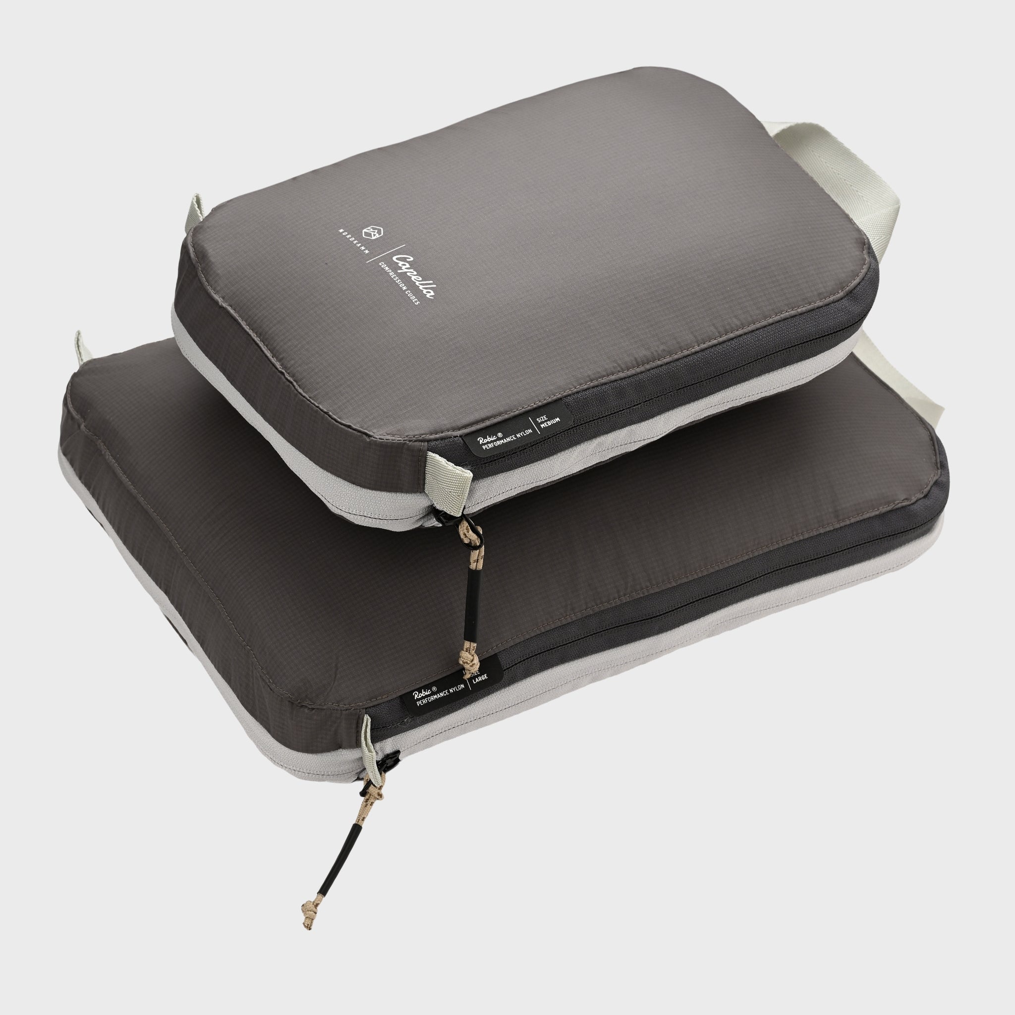 Packtaschen, Packing Cubes CAPELLA ultraleicht grau