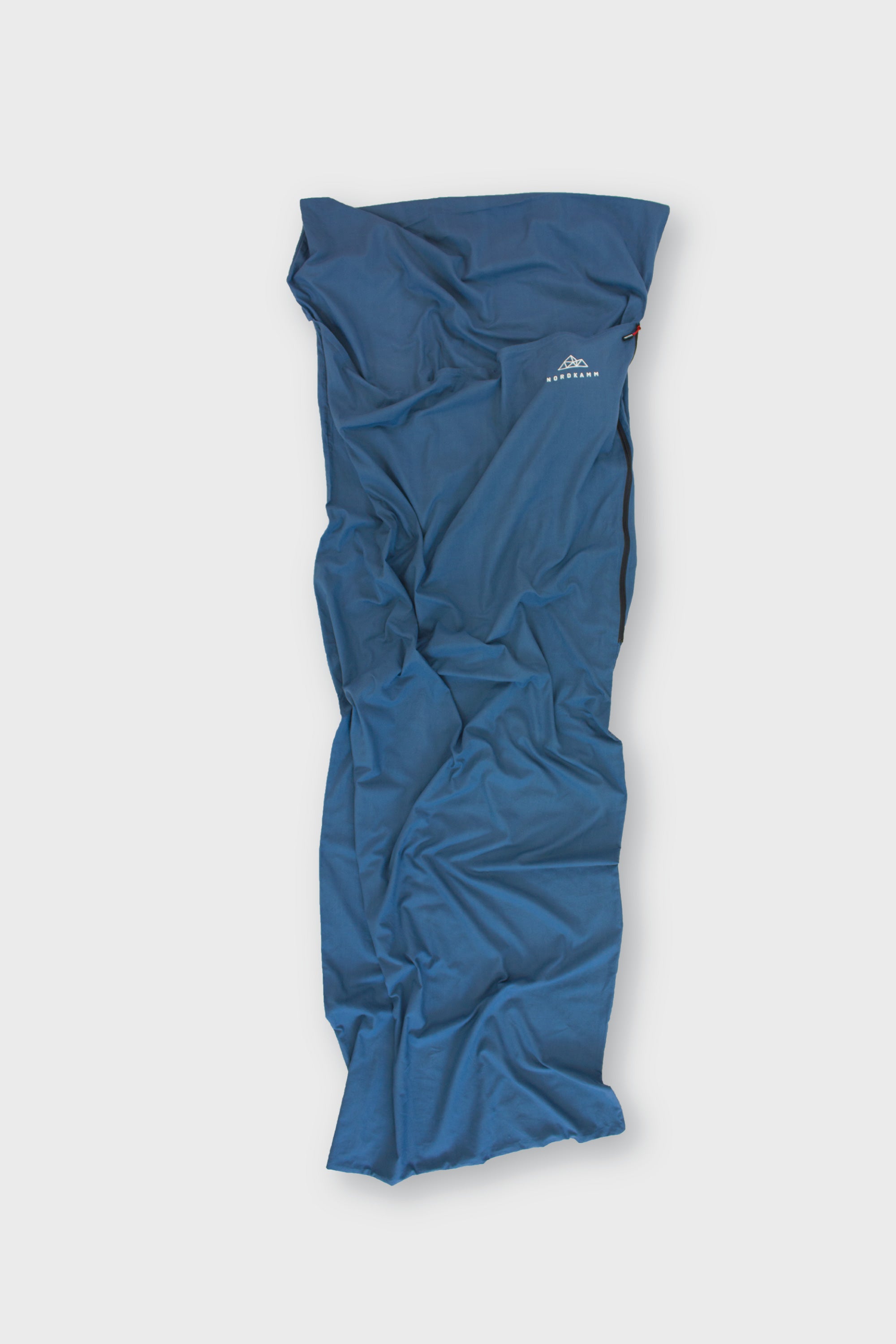 Hüttenschlafsack Baumwolle, SIRIUS, Petrol Blue