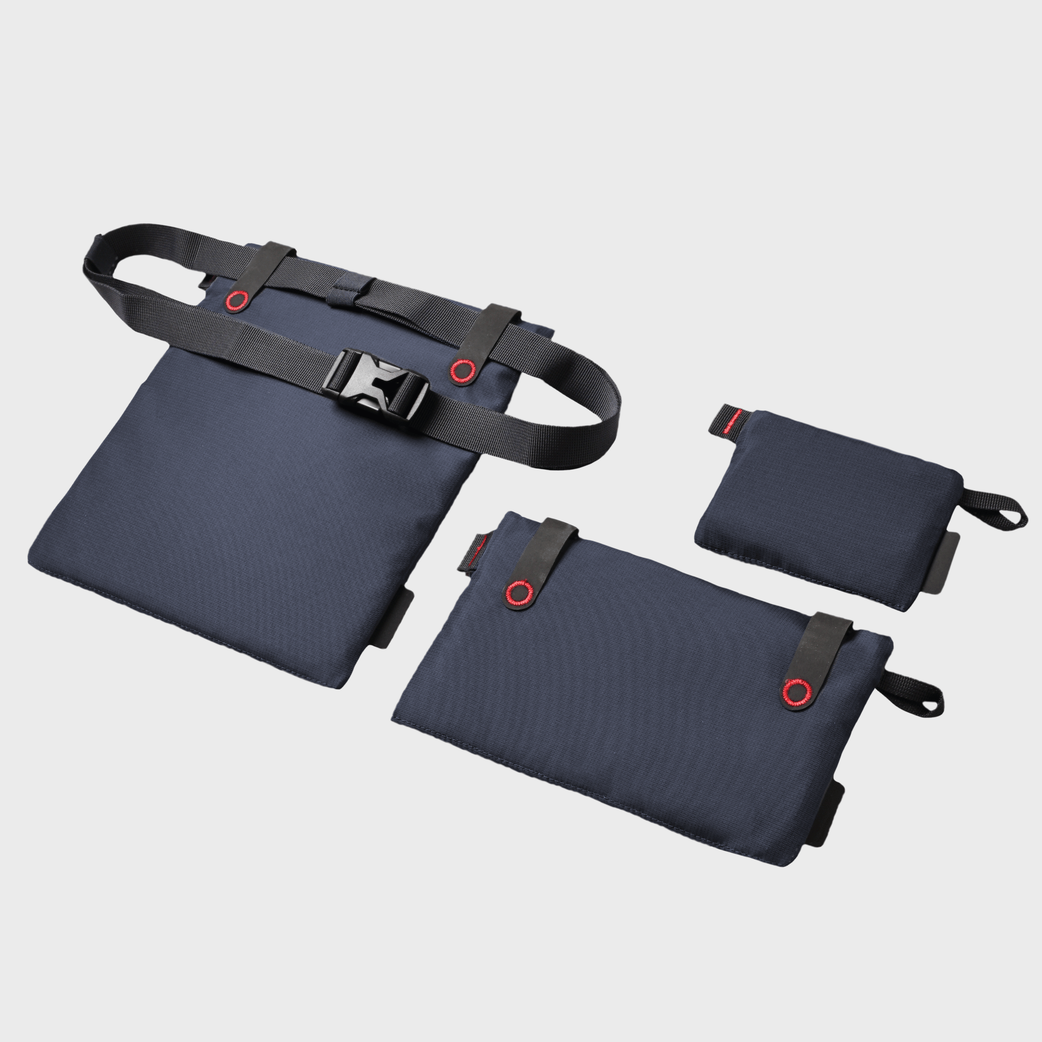 Organizer-Taschen 3er Set, ETAMIN, blau