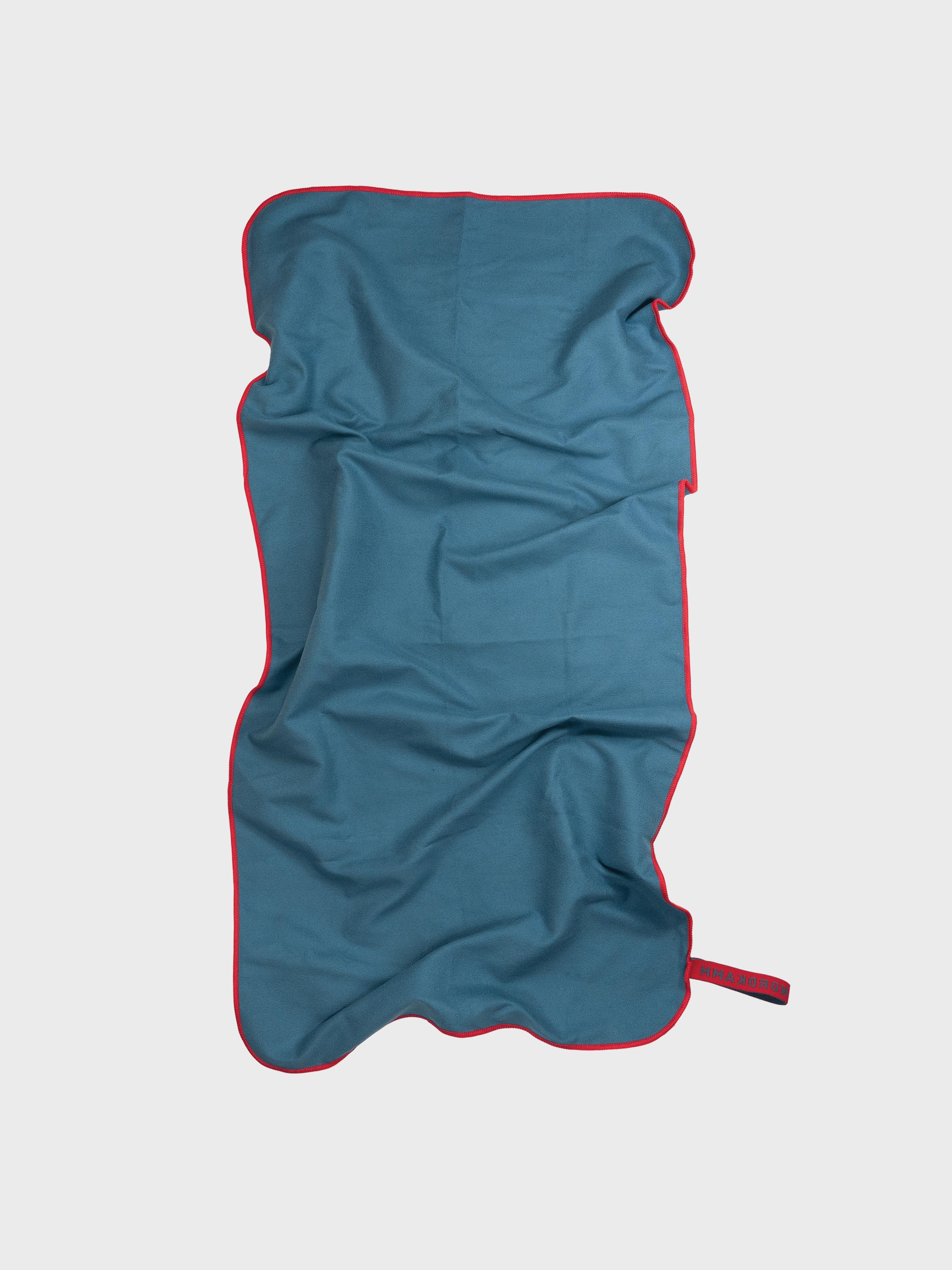 Mikrofaser Handtuch blau small NORDKAMM