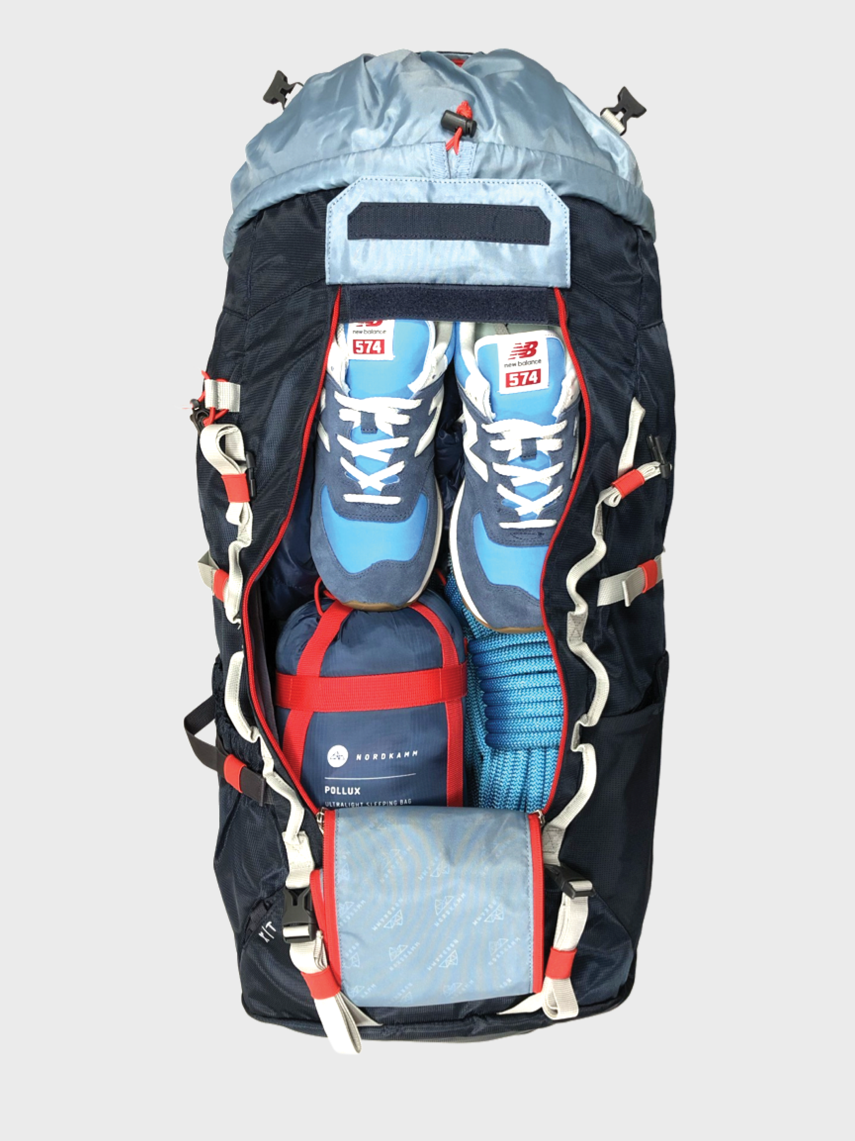 Backpacker Rucksack 50L Trekkingrucksack Reiserucksack ANTARES TREK NORDKAMM